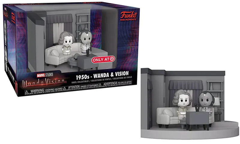 1950s - Wanda & Vision (Mini Moments, WandaVision) - Target Exclusive [Damaged: 7/10]