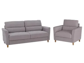 3 Seat Sofa and Chair Set, 2 piece