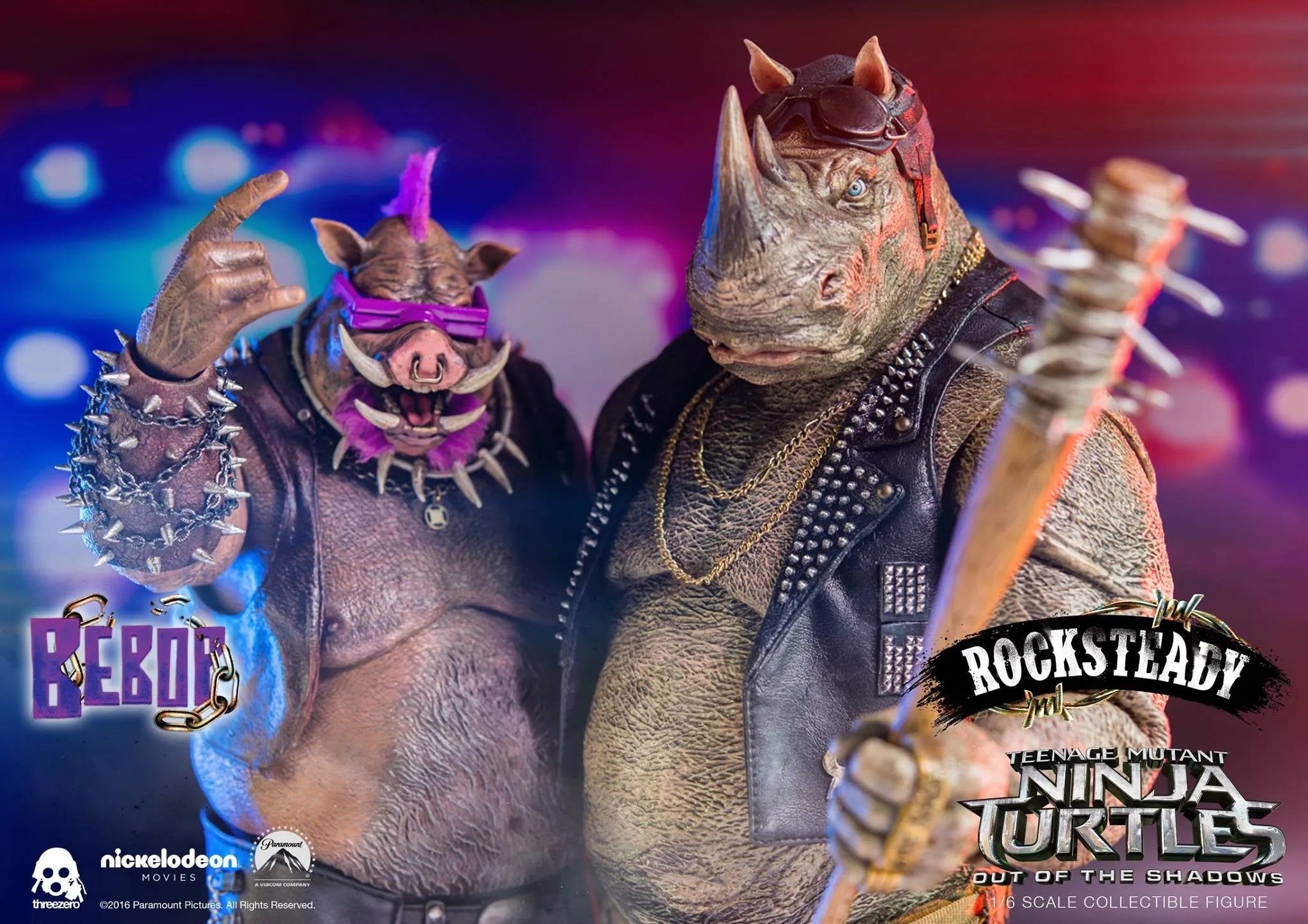 3A - TMNT Out of the Shadows –  Bebop & Rocksteady twin set