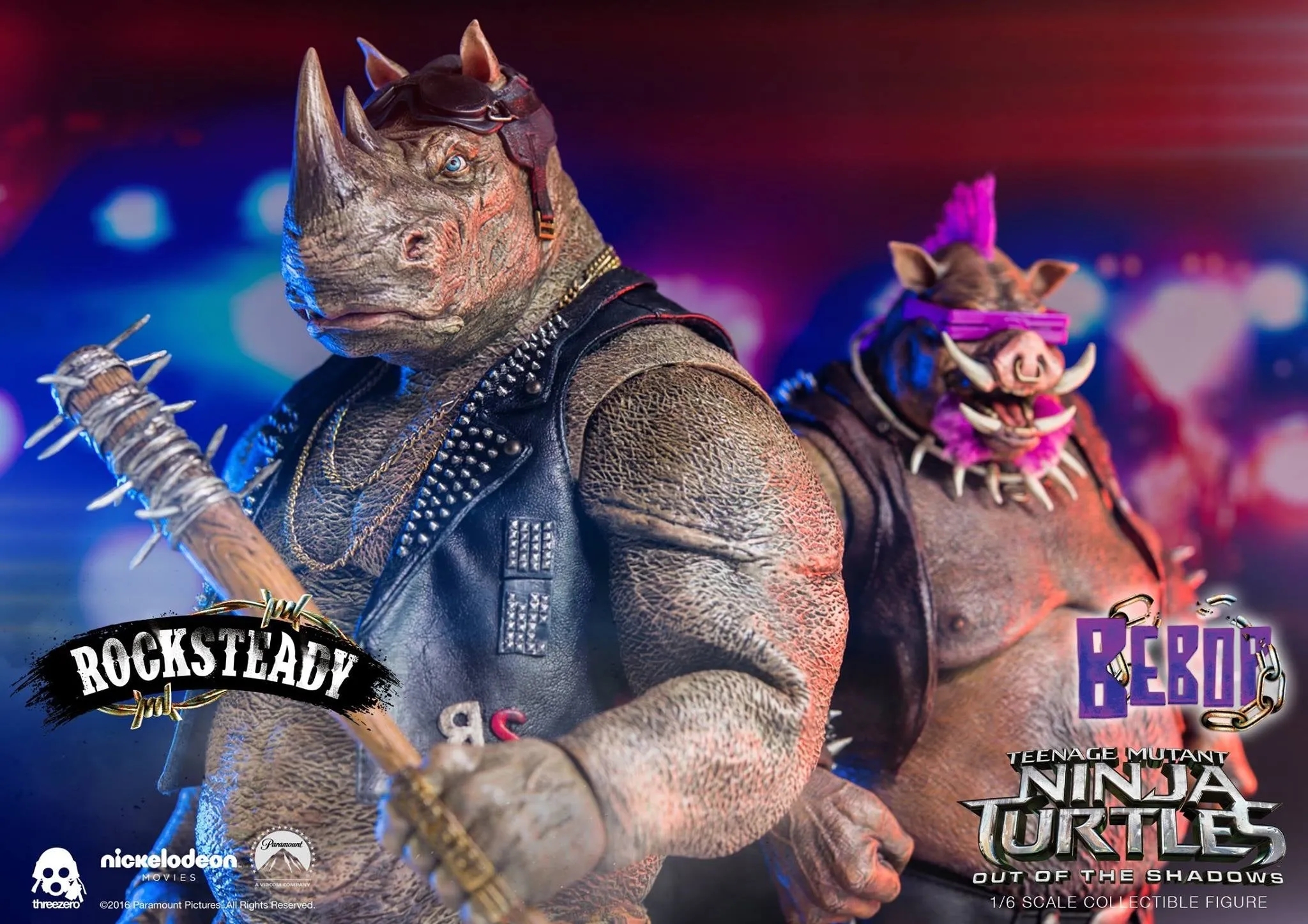 3A - TMNT Out of the Shadows –  Bebop & Rocksteady twin set