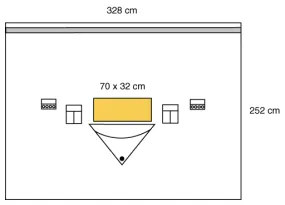 3M 6619 Steri-Drape Large Isolation Drape With Ioban Incise Film And Pouch 328cm x 252cm (This Product Is Final Sale And Is Not Returnable)