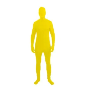 Adult Yellow Invisible Man Morphsuit