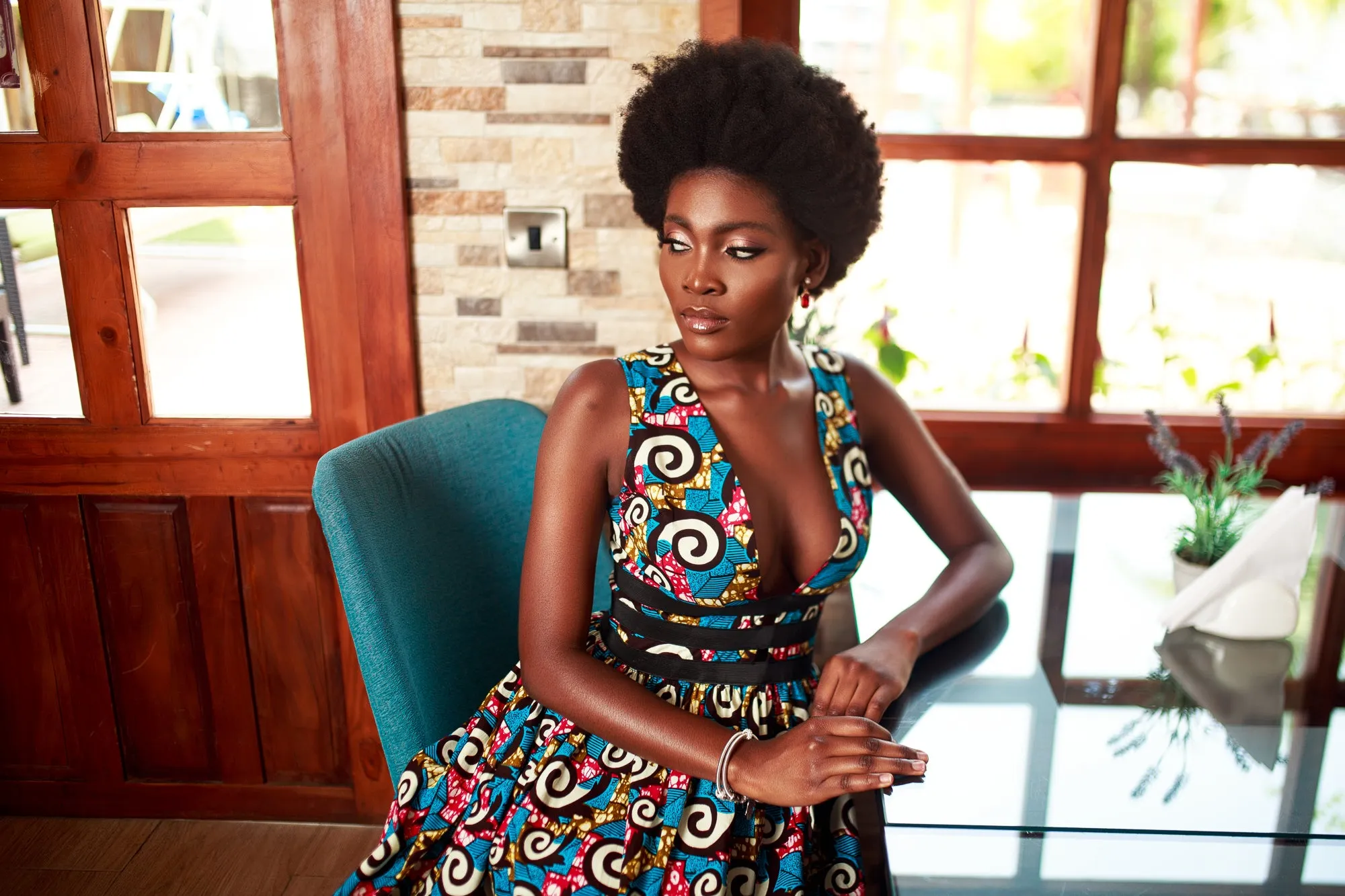 African Print Fabumi Dress