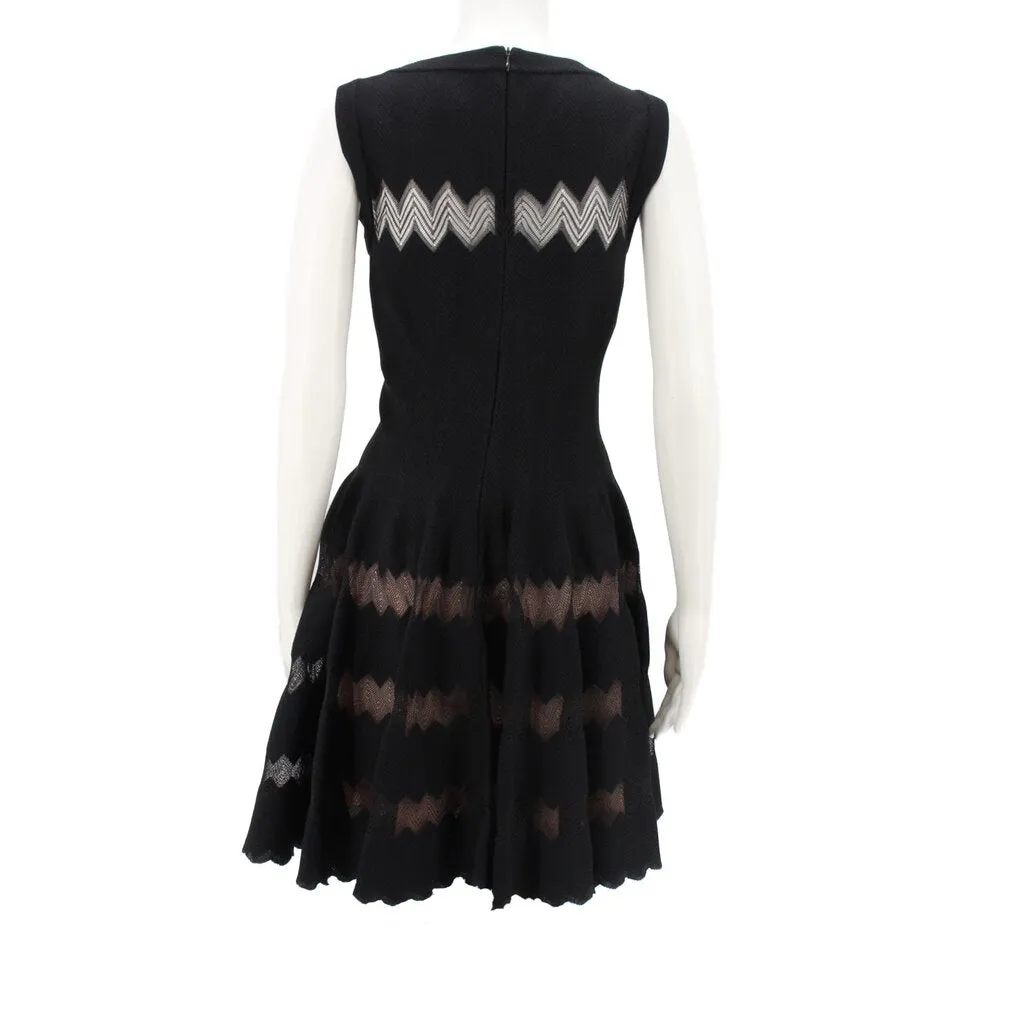 ALAIA SLEEVELESS DRESSES BLACK S