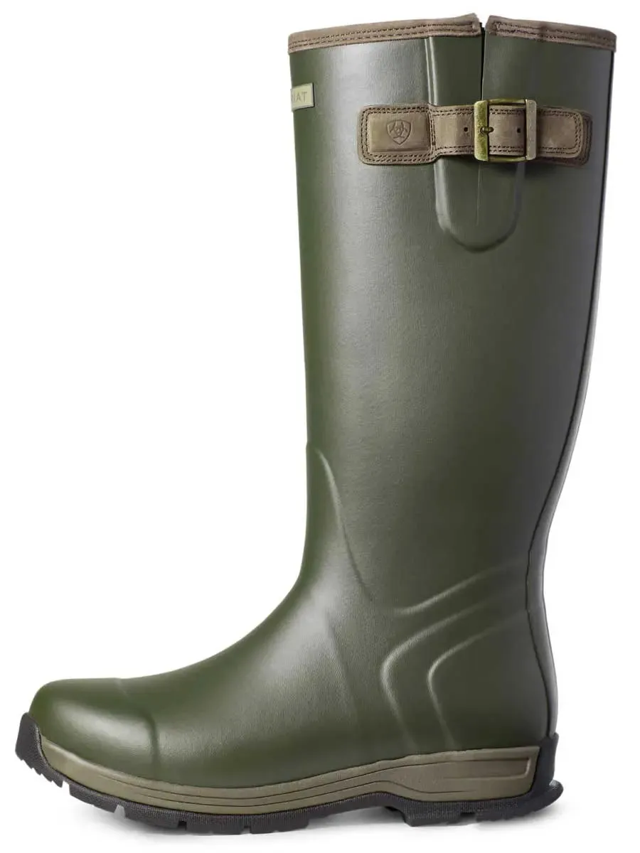 ARIAT Wellies - Mens Burford Neoprene Insulated Boots - Olive Night