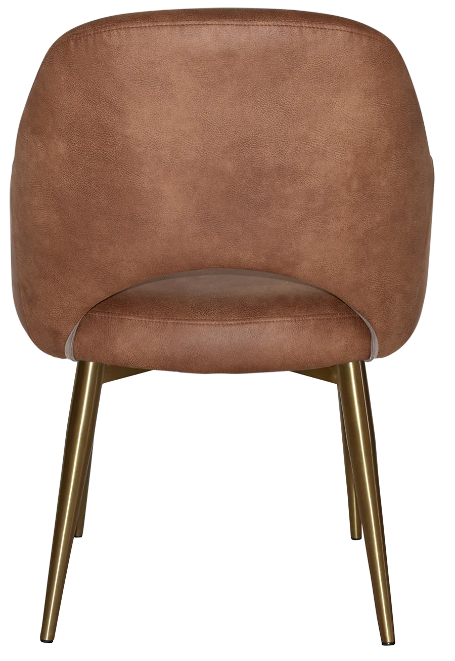 Arm Chair Albury Metal (Slim) | In Stock