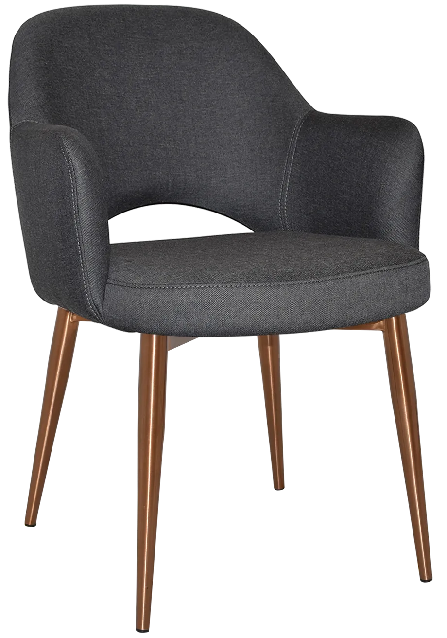 Arm Chair Albury Metal (Slim) | In Stock