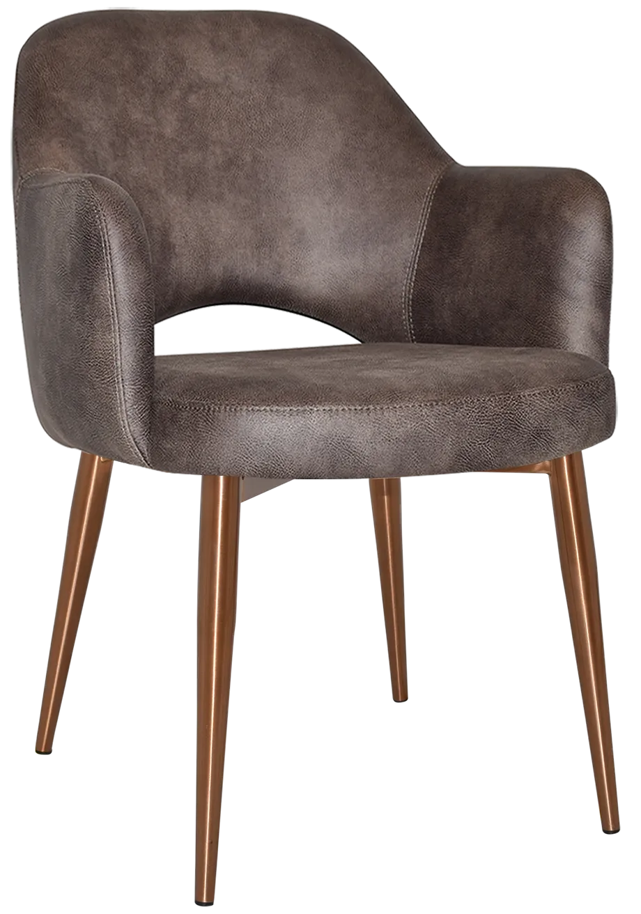 Arm Chair Albury Metal (Slim) | In Stock