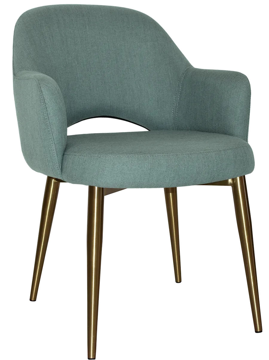 Arm Chair Albury Metal (Slim) | In Stock