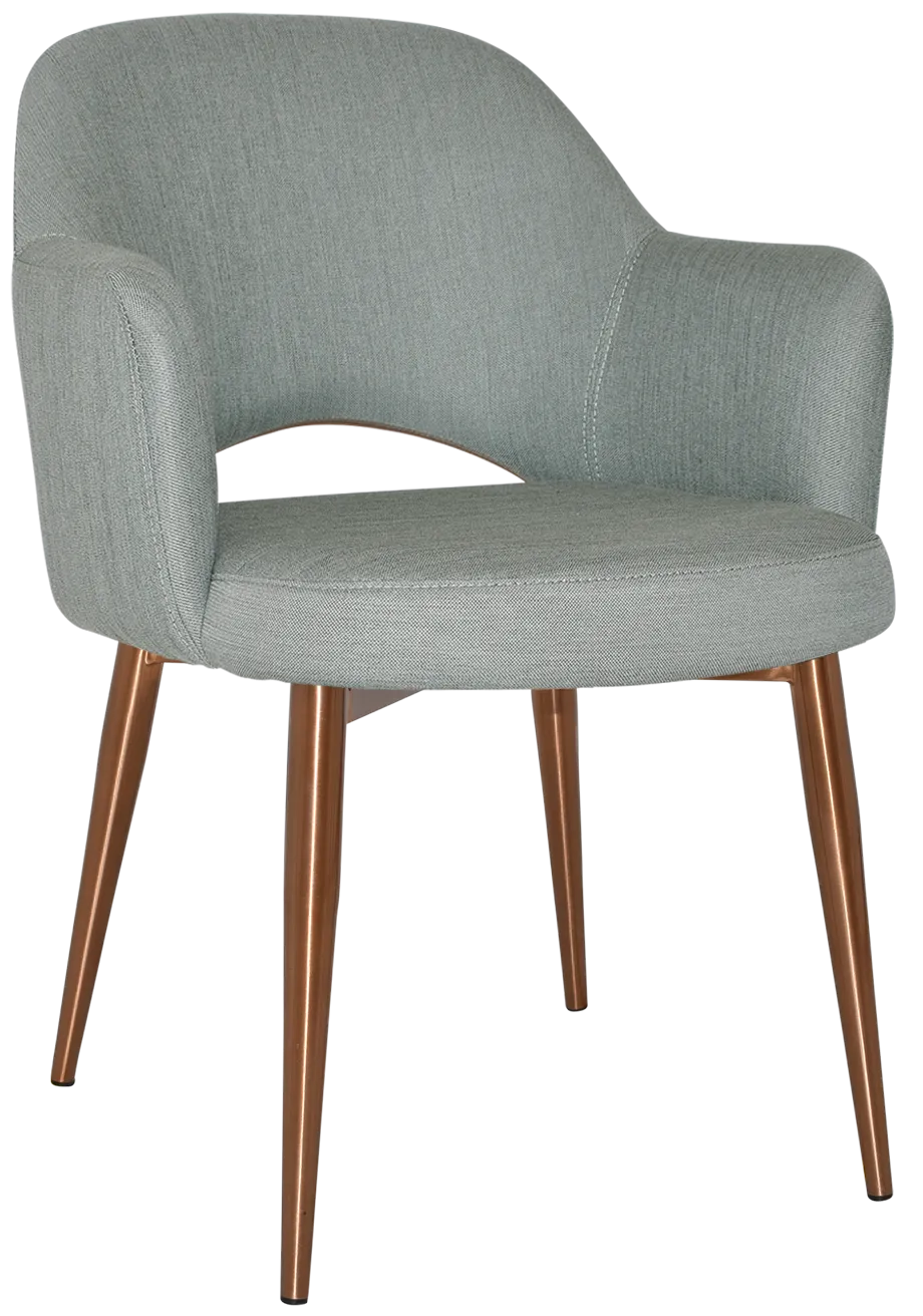 Arm Chair Albury Metal (Slim) | In Stock