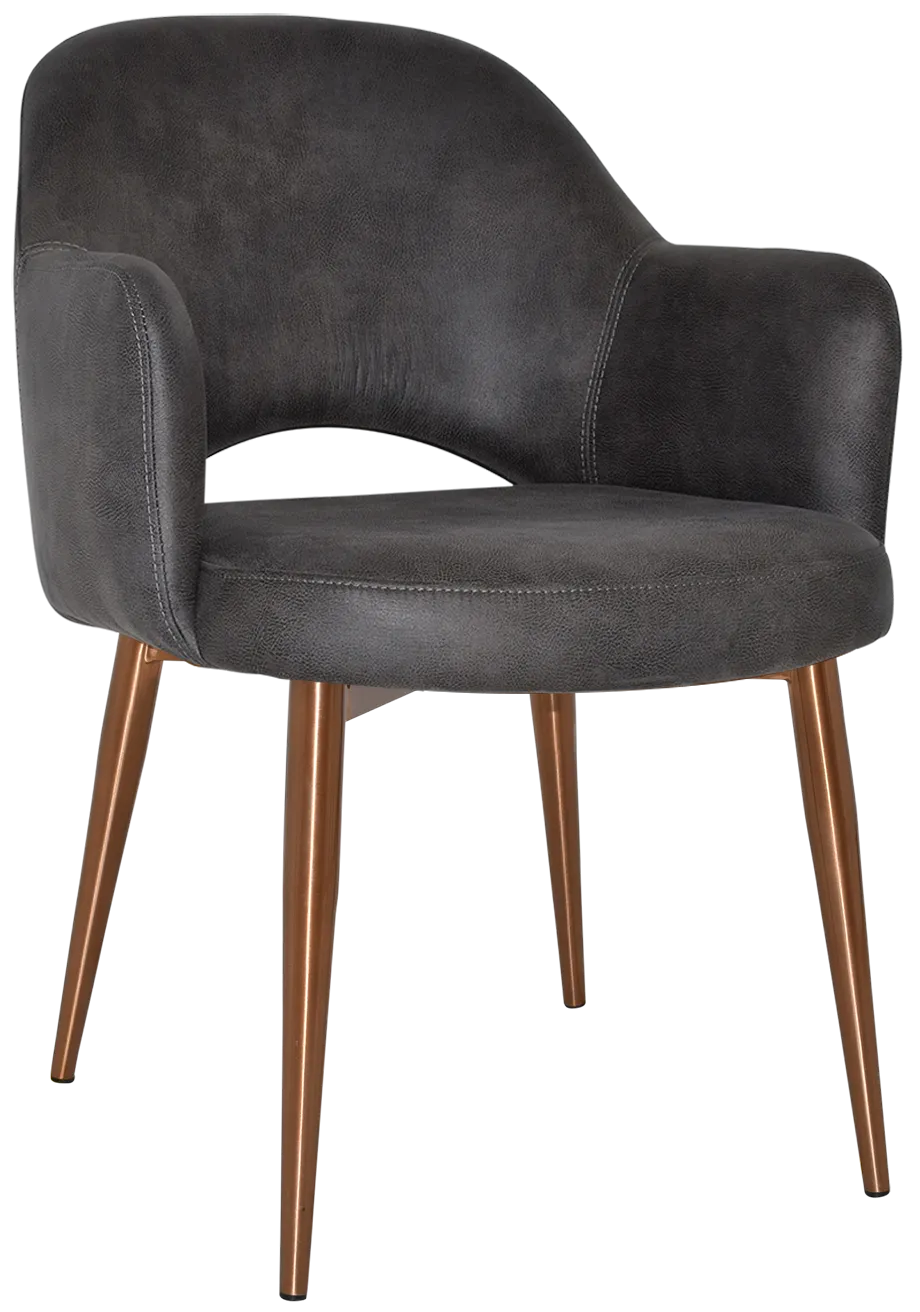 Arm Chair Albury Metal (Slim) | In Stock