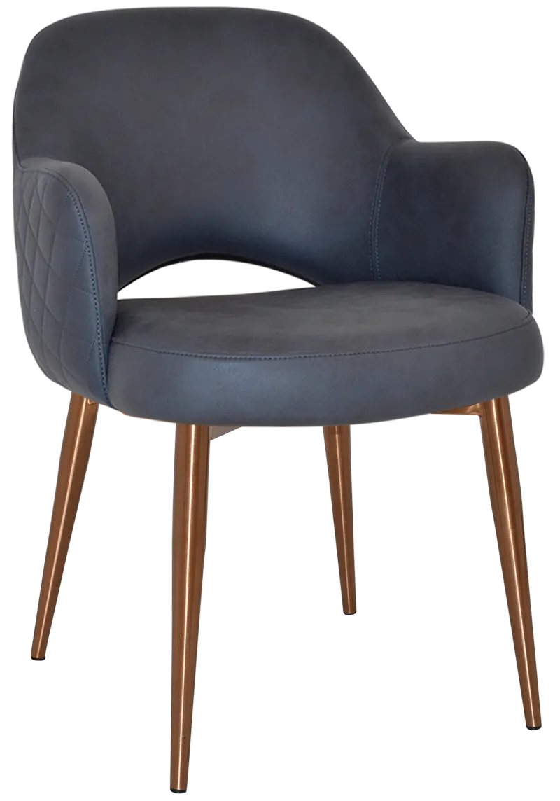 Arm Chair Albury Metal (Slim) | In Stock