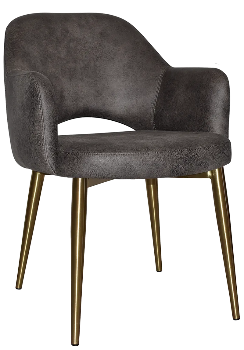 Arm Chair Albury Metal (Slim) | In Stock