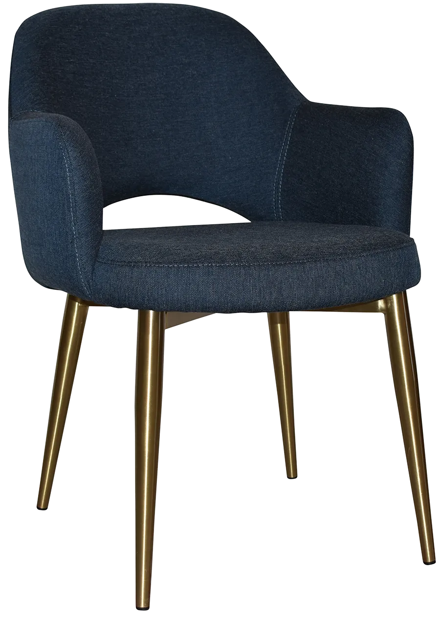 Arm Chair Albury Metal (Slim) | In Stock