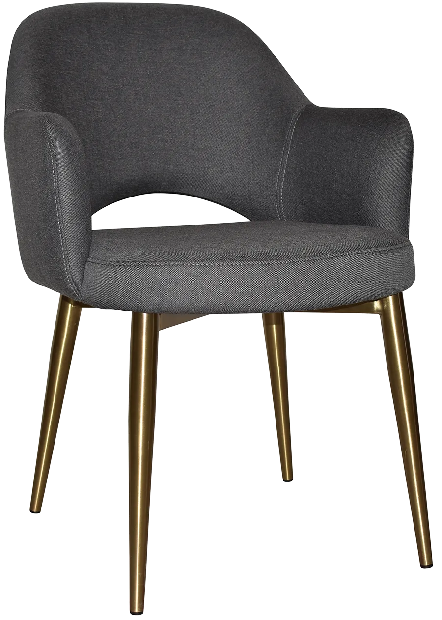 Arm Chair Albury Metal (Slim) | In Stock