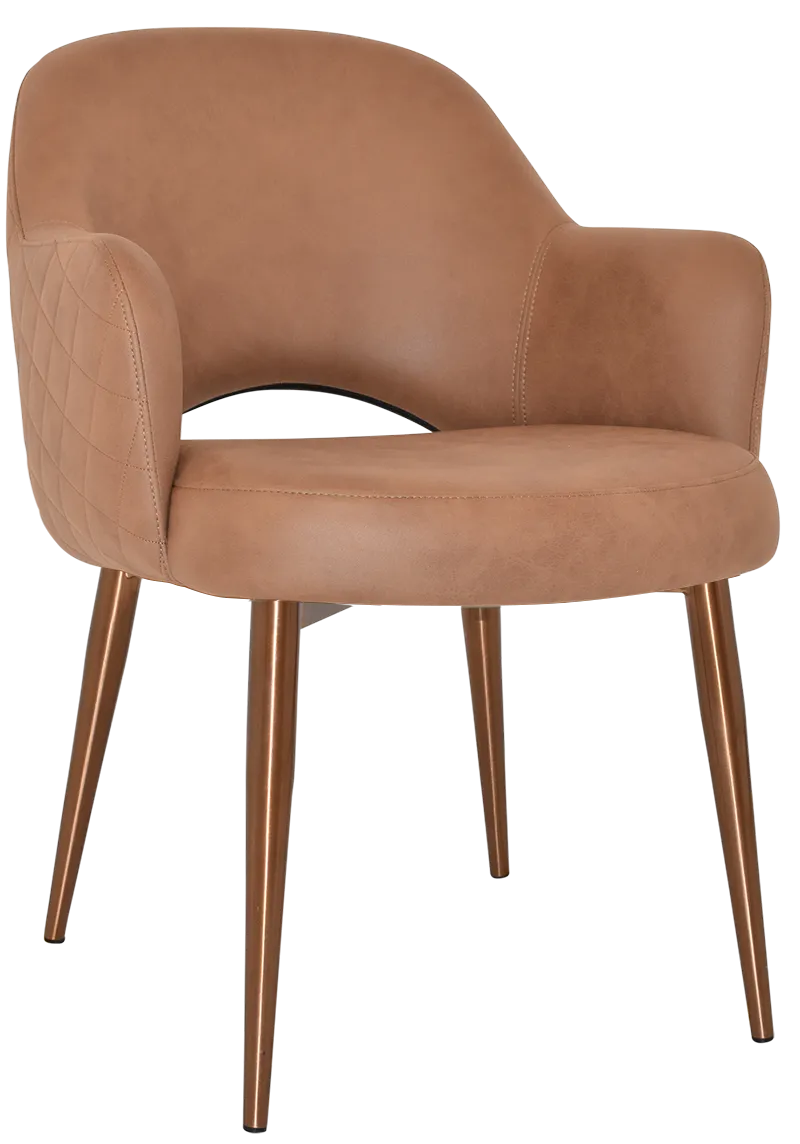 Arm Chair Albury Metal (Slim) | In Stock