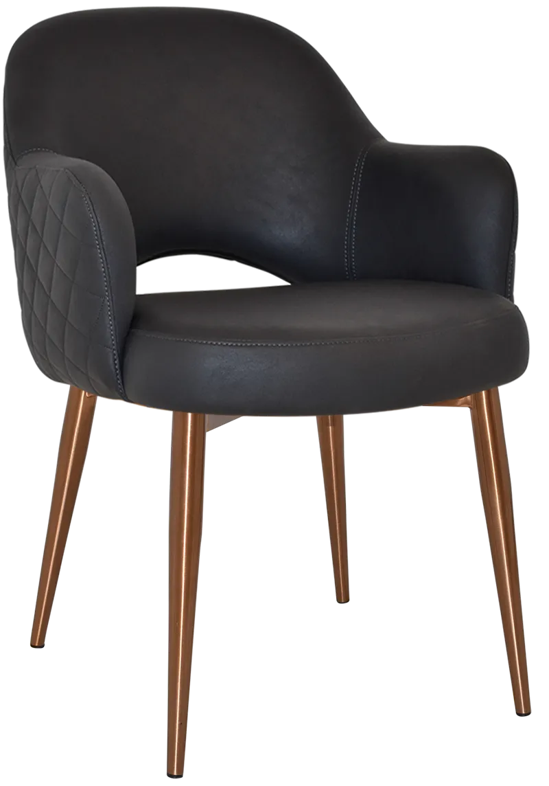 Arm Chair Albury Metal (Slim) | In Stock