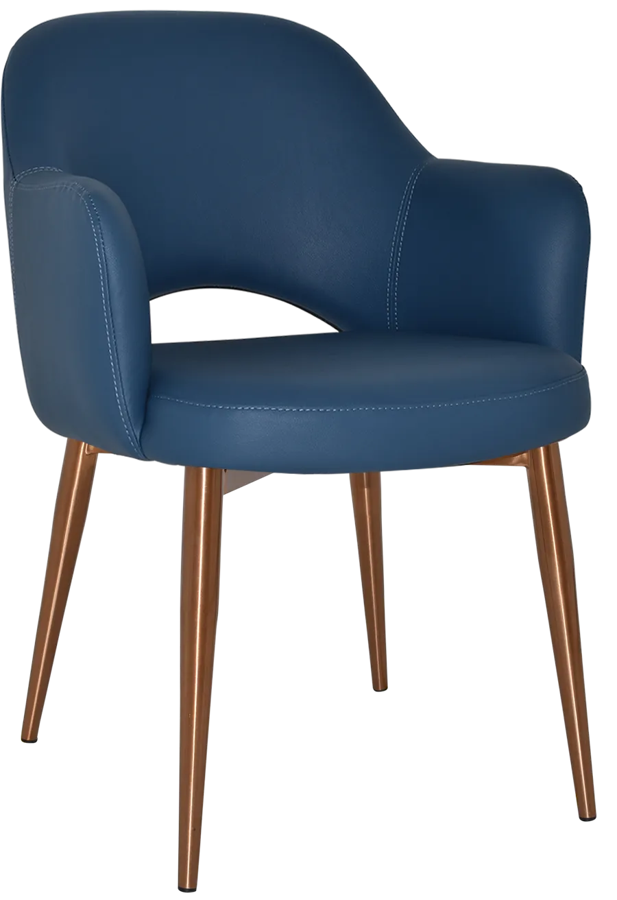 Arm Chair Albury Metal (Slim) | In Stock