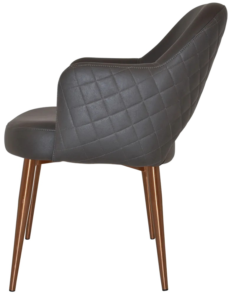 Arm Chair Albury Metal (Slim) | In Stock