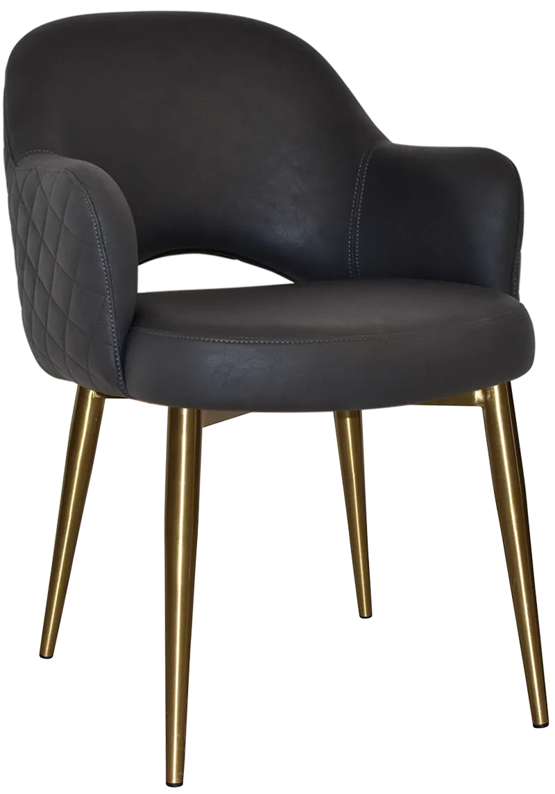 Arm Chair Albury Metal (Slim) | In Stock