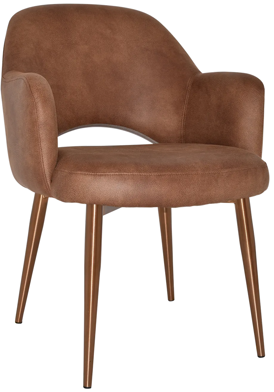 Arm Chair Albury Metal (Slim) | In Stock