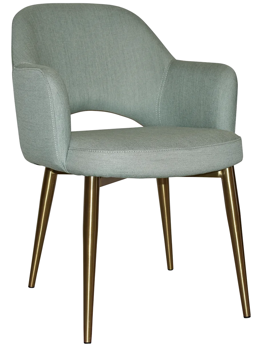 Arm Chair Albury Metal (Slim) | In Stock