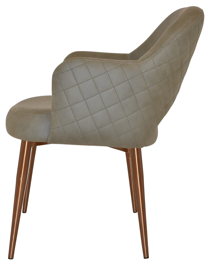 Arm Chair Albury Metal (Slim) | In Stock