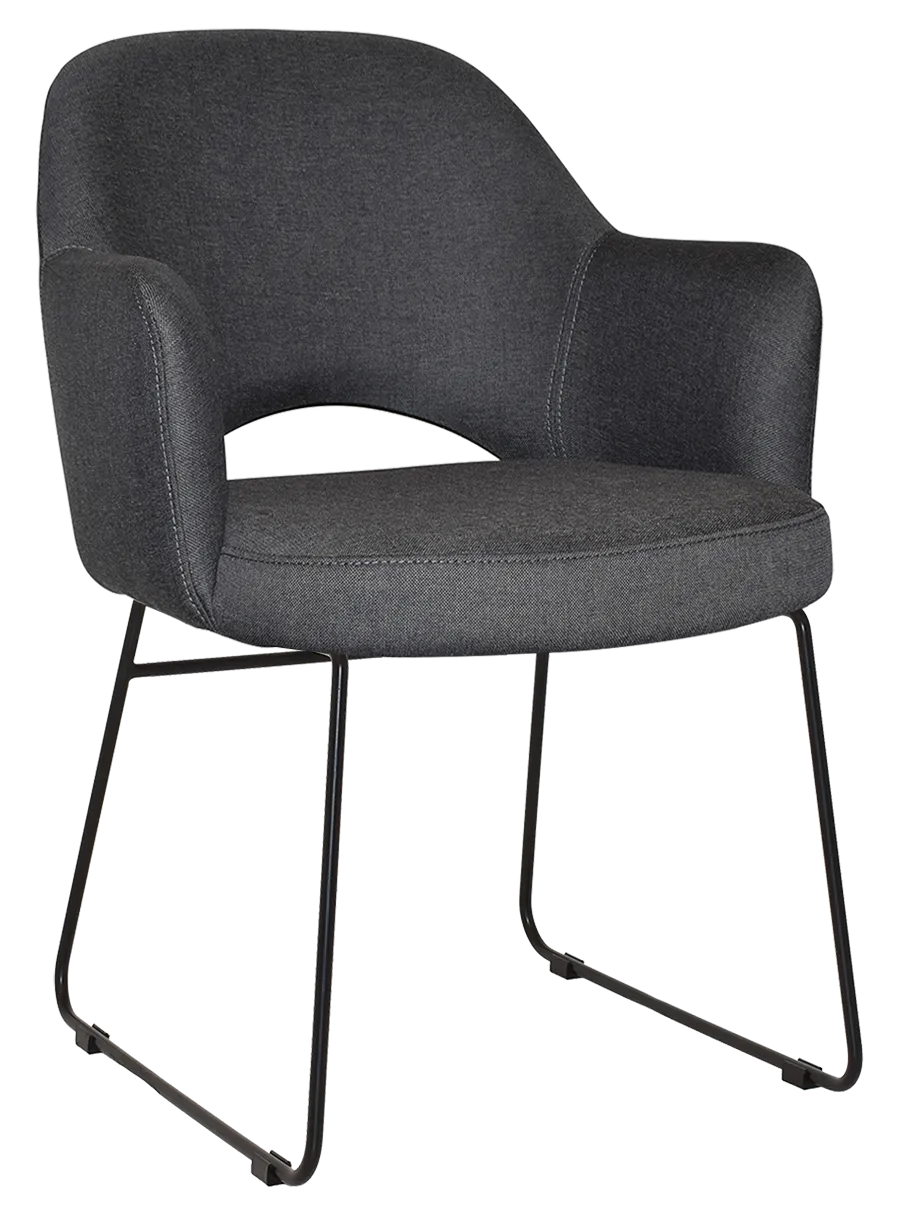 Arm Chair Albury Sled | In Stock