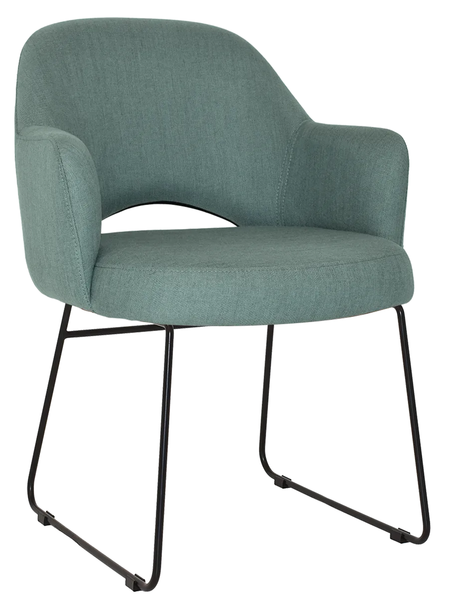 Arm Chair Albury Sled | In Stock