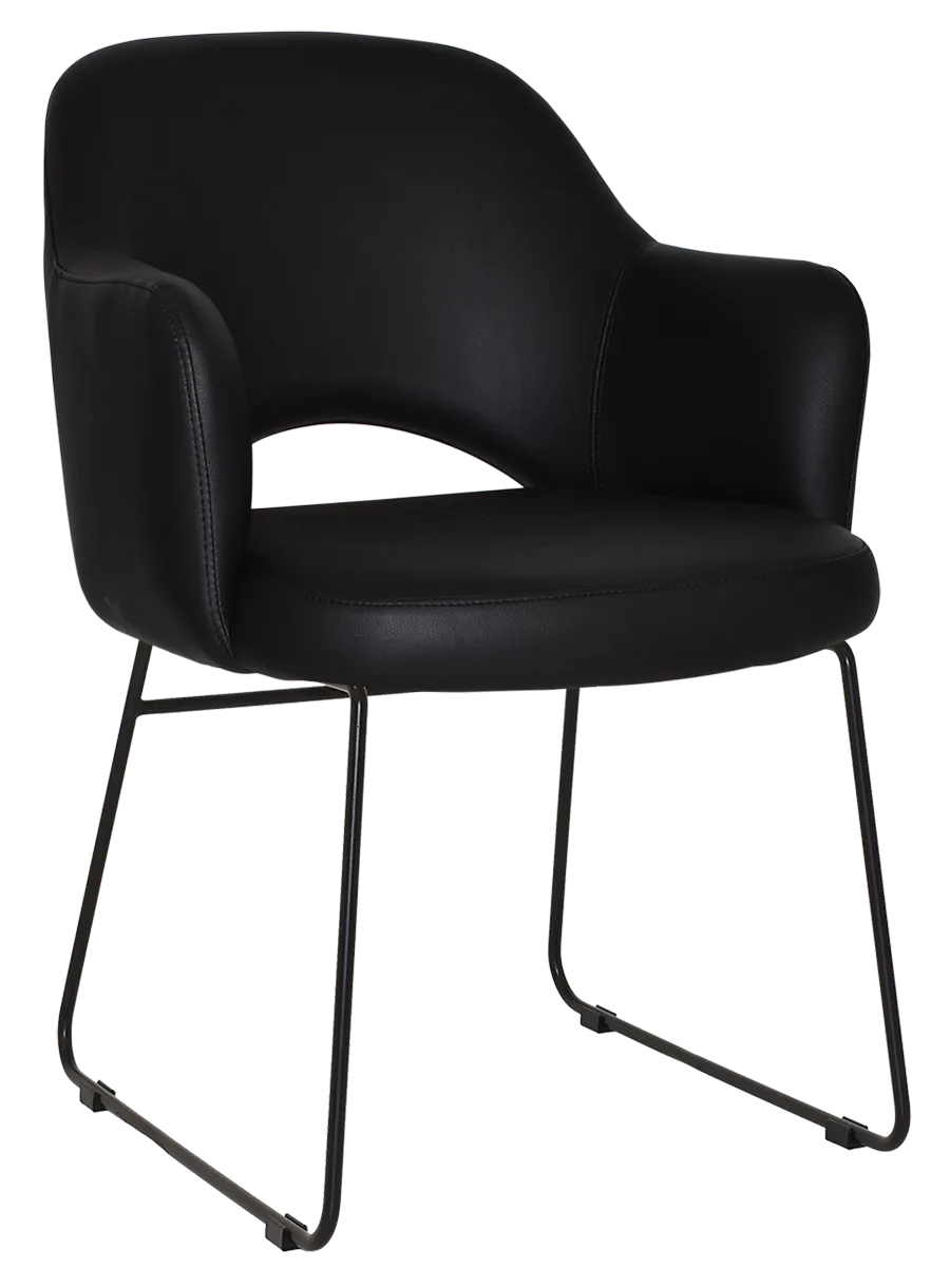 Arm Chair Albury Sled | In Stock