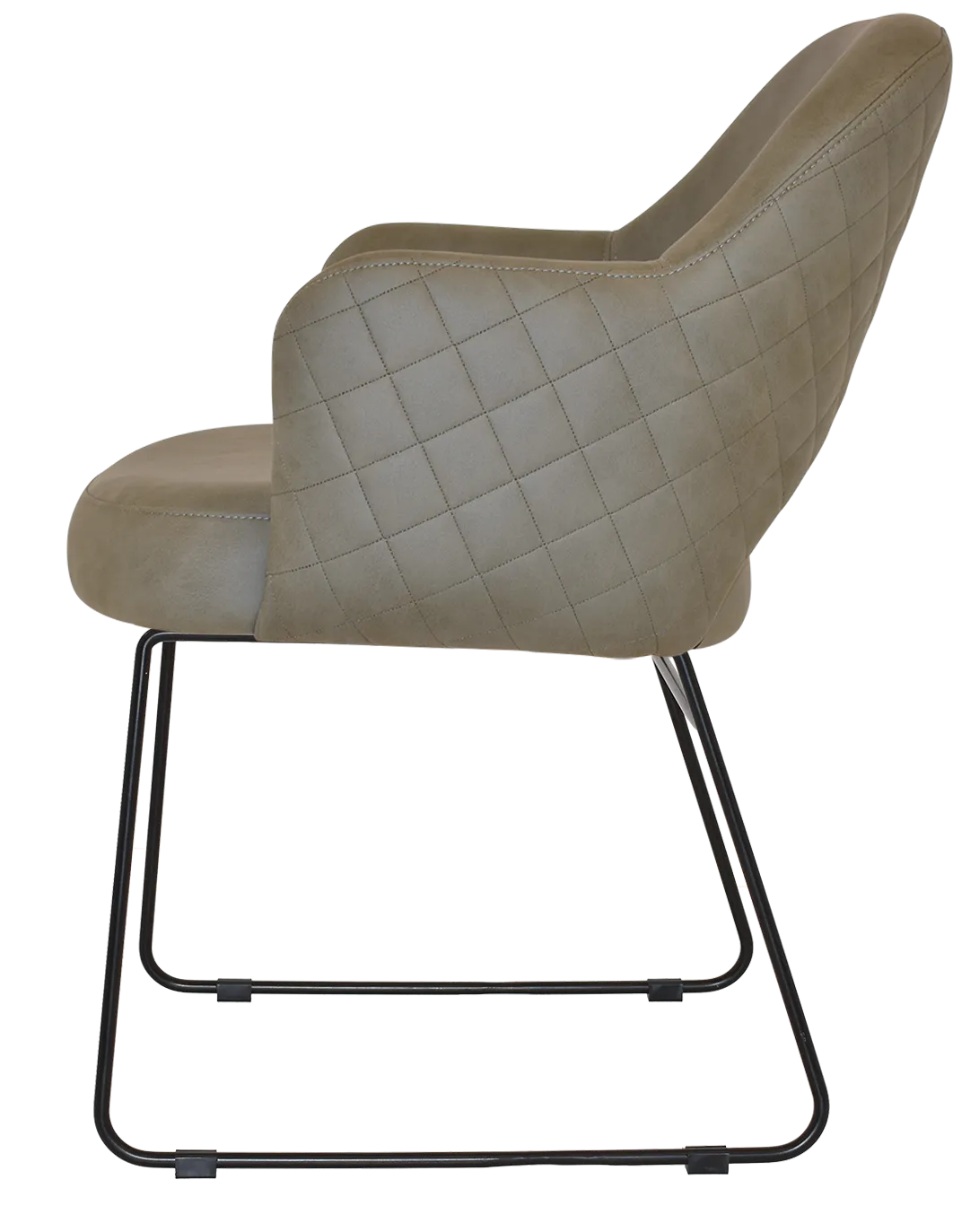 Arm Chair Albury Sled | In Stock