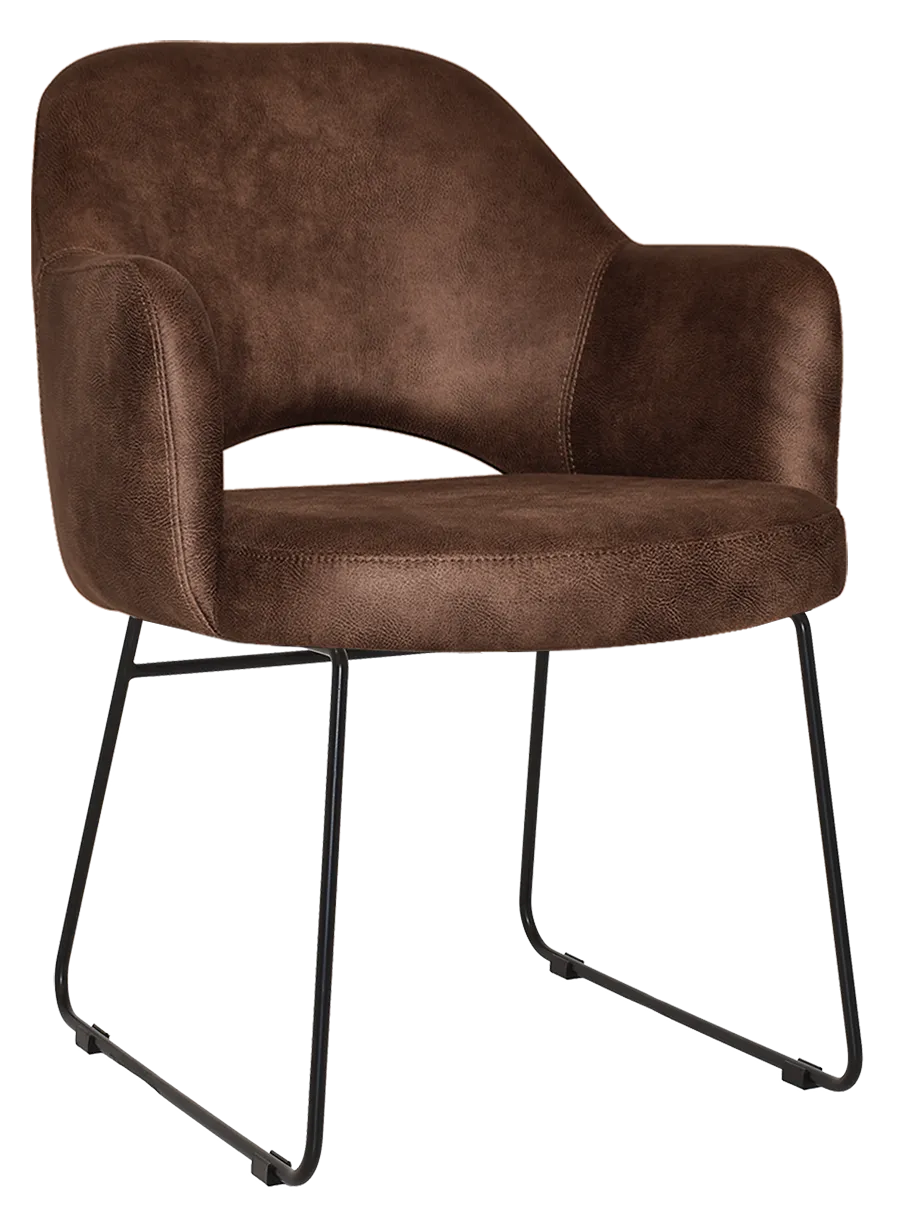 Arm Chair Albury Sled | In Stock