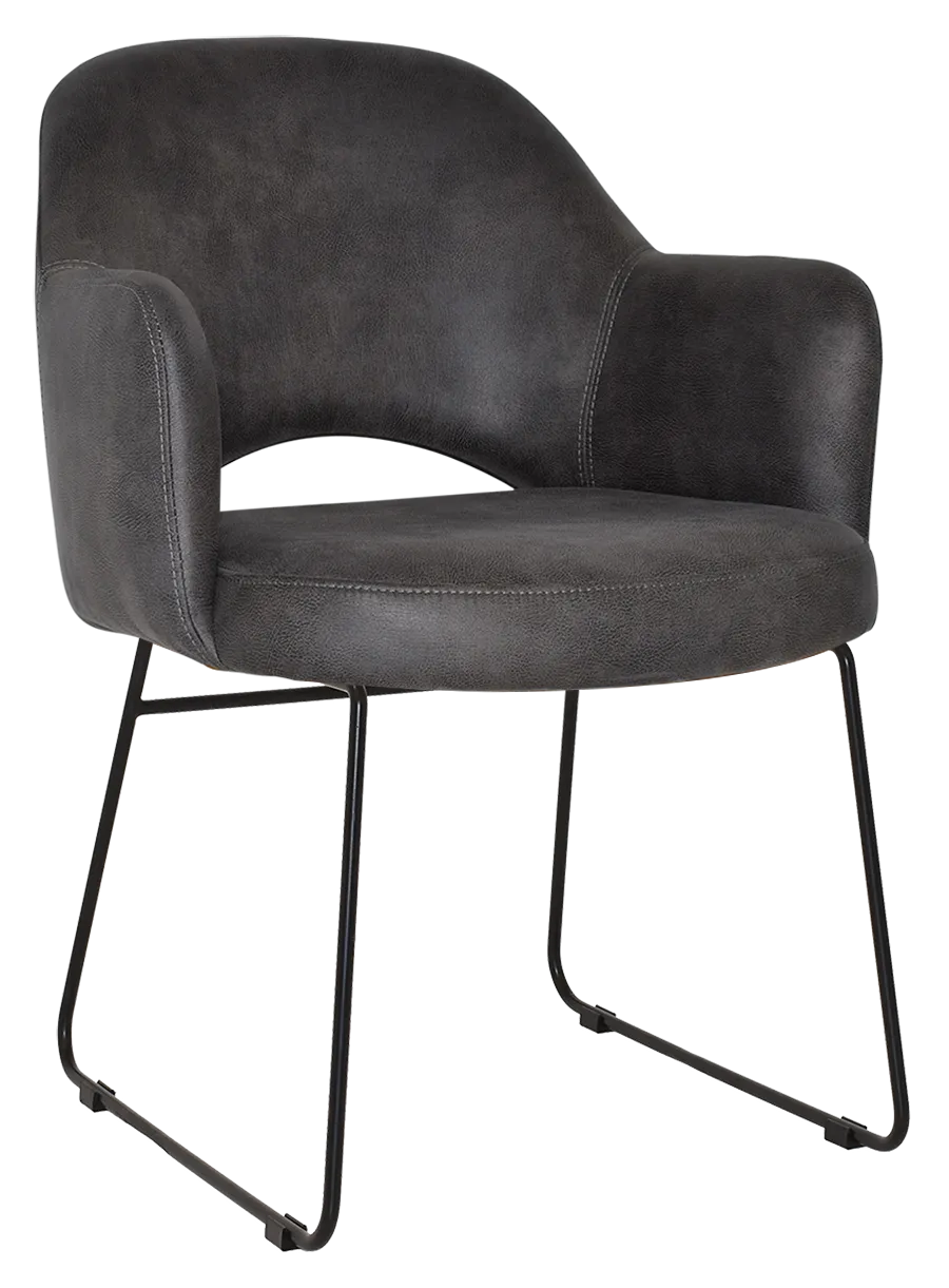 Arm Chair Albury Sled | In Stock