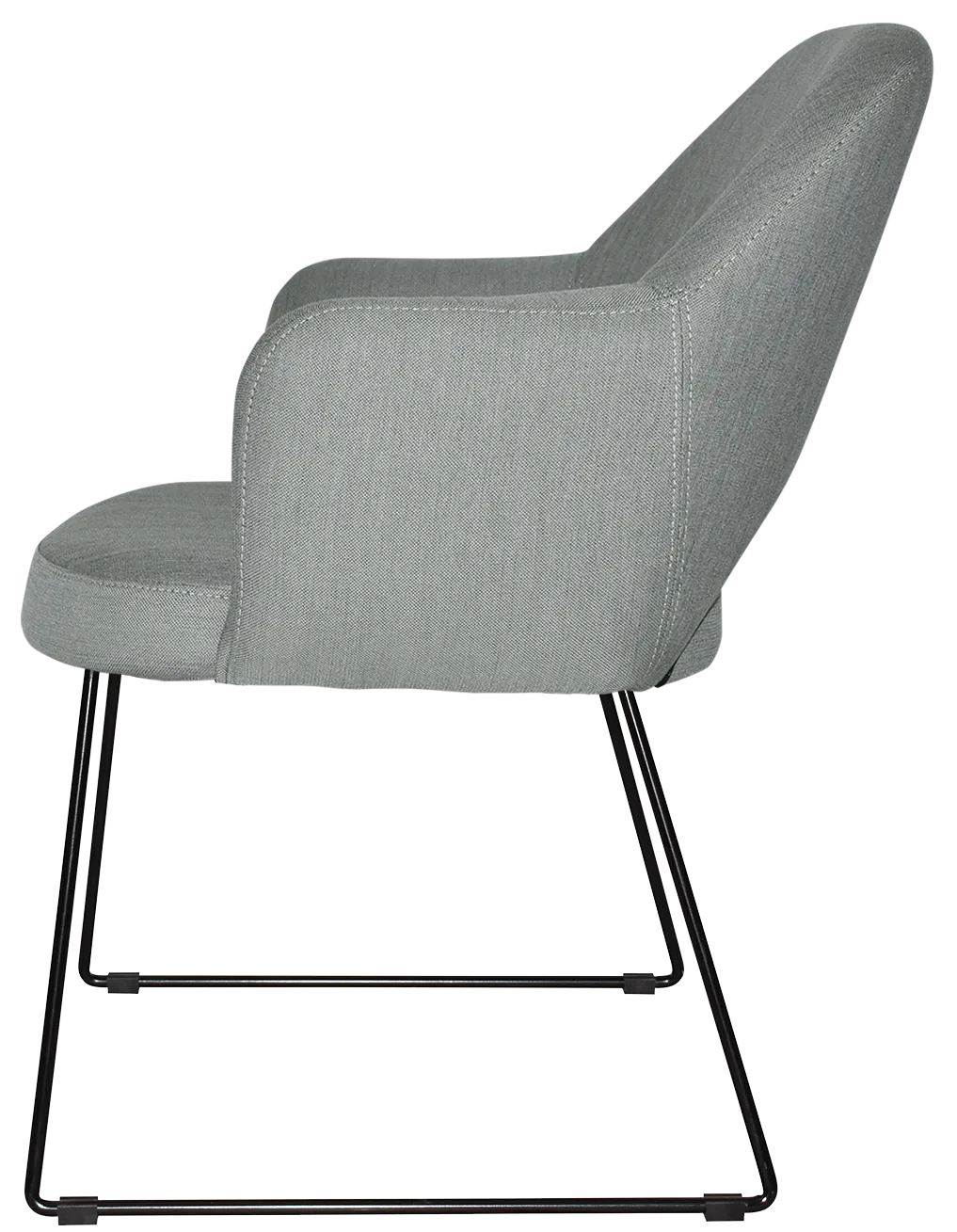 Arm Chair Albury Sled | In Stock