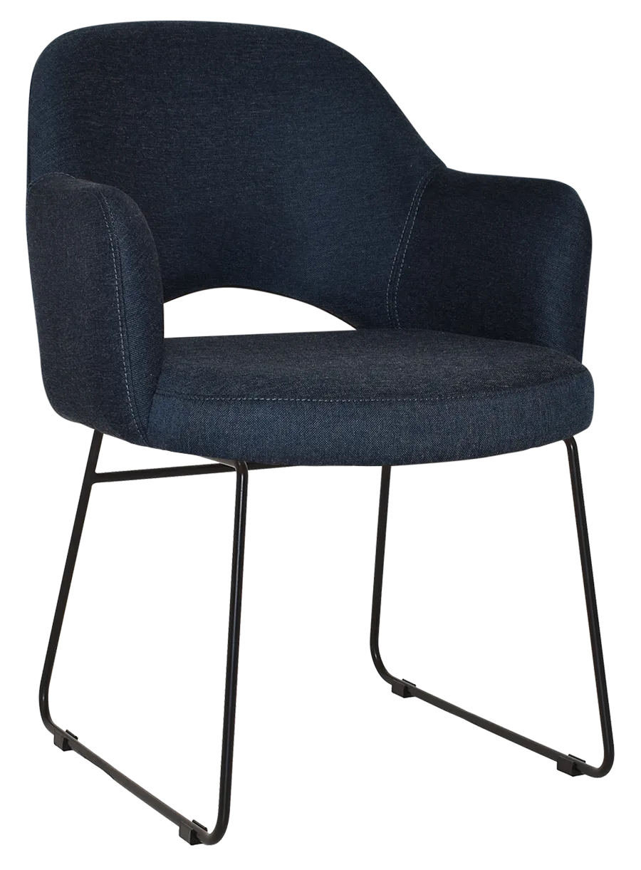 Arm Chair Albury Sled | In Stock