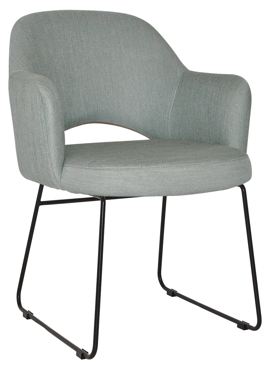 Arm Chair Albury Sled | In Stock