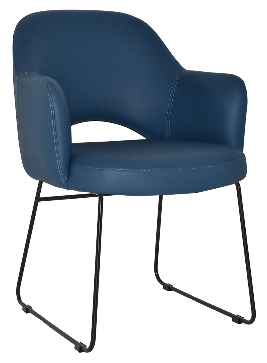 Arm Chair Albury Sled | In Stock