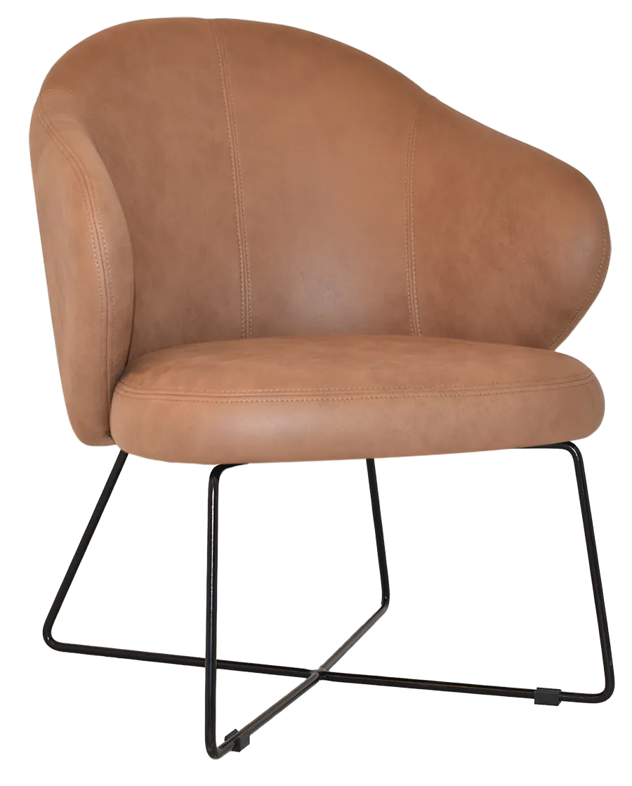 Arm Chair Hugo Cross Sled | In Stock