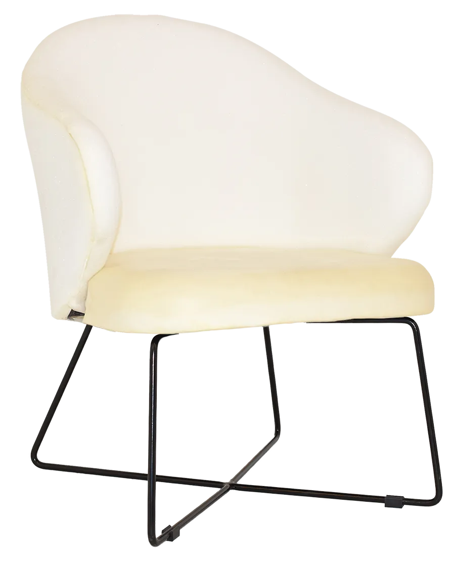 Arm Chair Hugo Cross Sled | In Stock