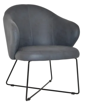 Arm Chair Hugo Cross Sled | In Stock