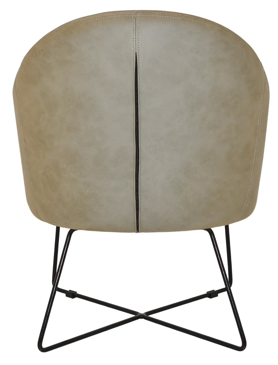 Arm Chair Hugo Cross Sled | In Stock