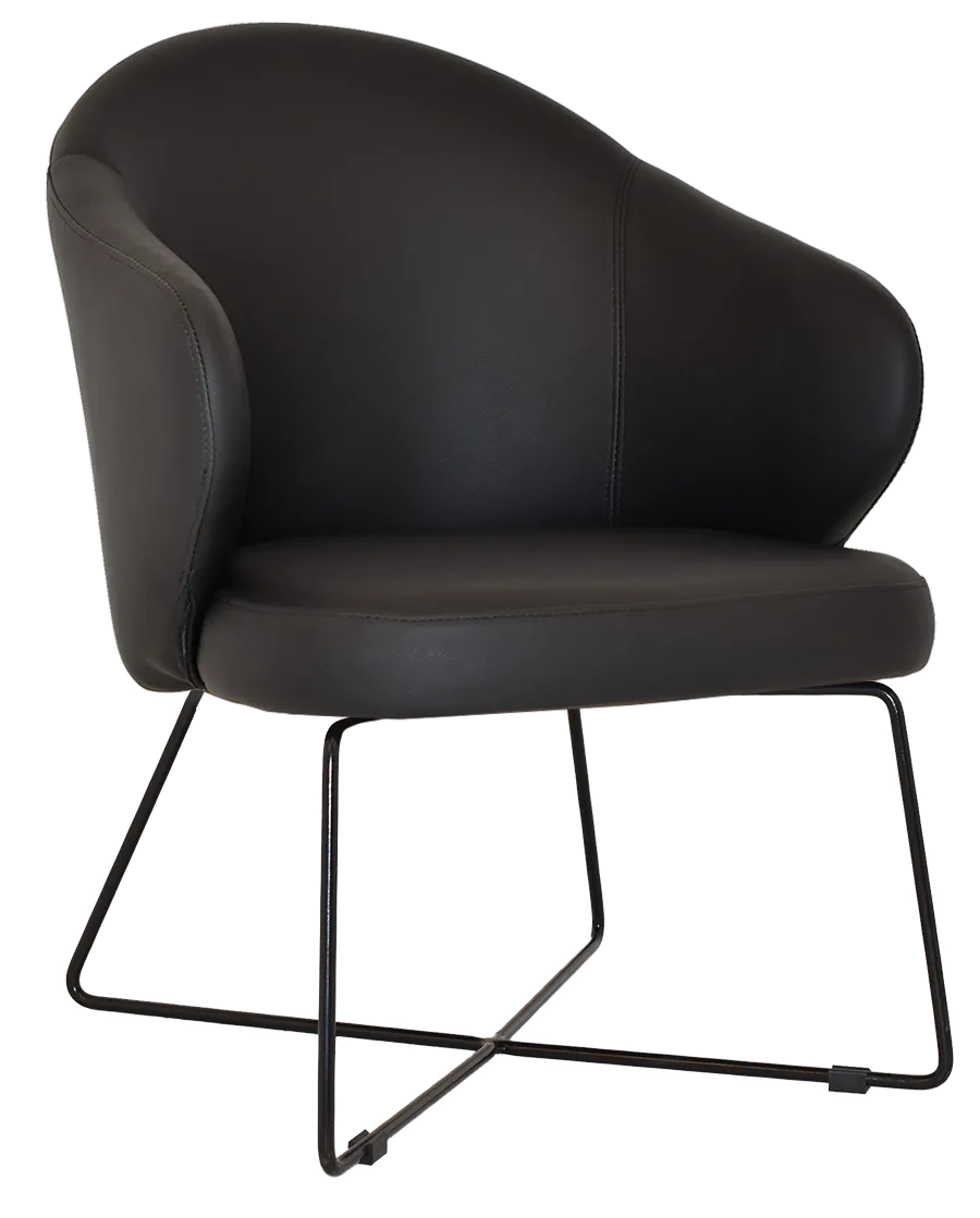 Arm Chair Hugo Cross Sled | In Stock