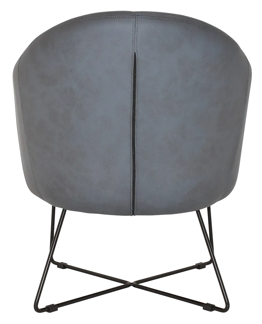 Arm Chair Hugo Cross Sled | In Stock