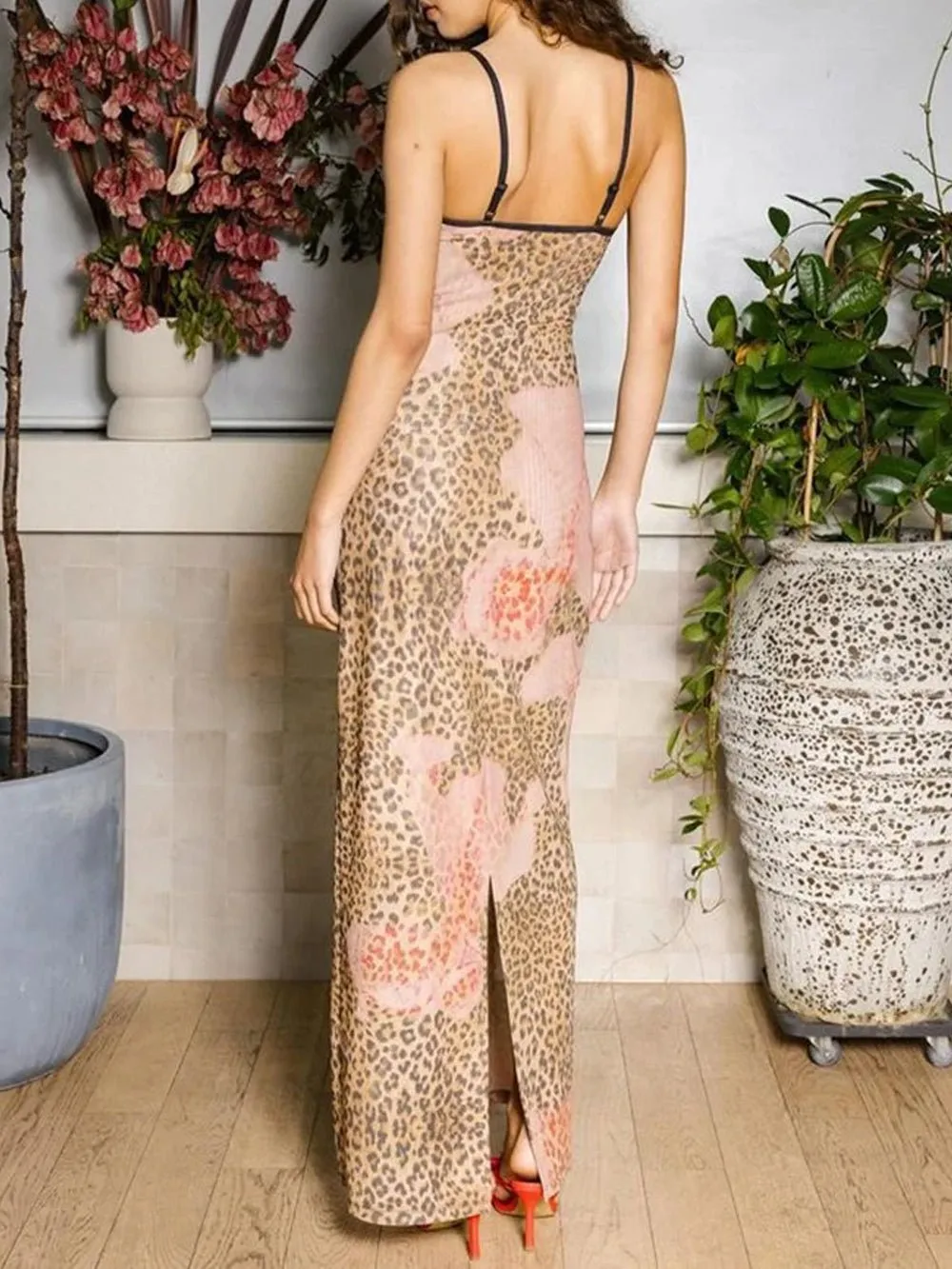 Ashley Backless Maxi Dress