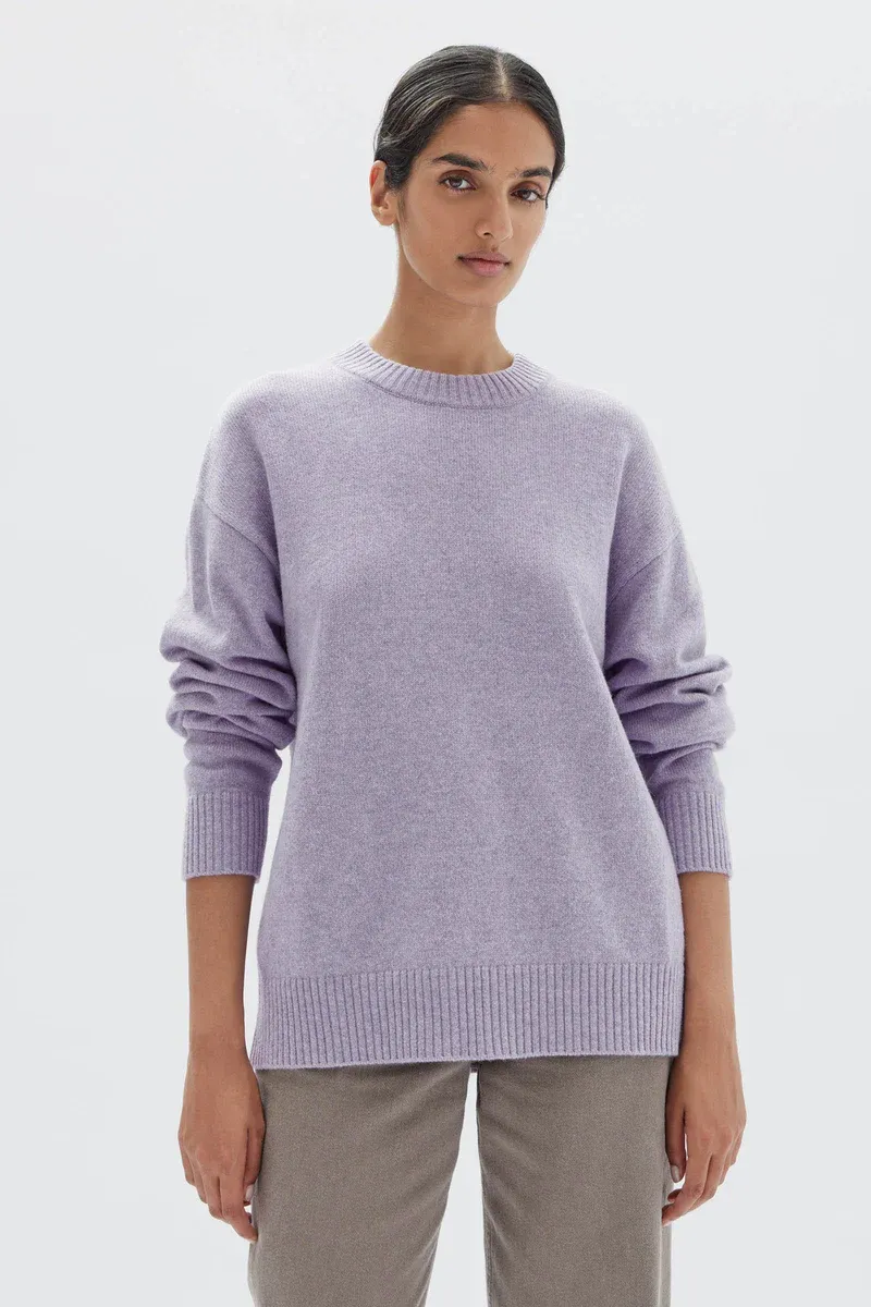 Assembly Label - Iris Knit - Jacaranda