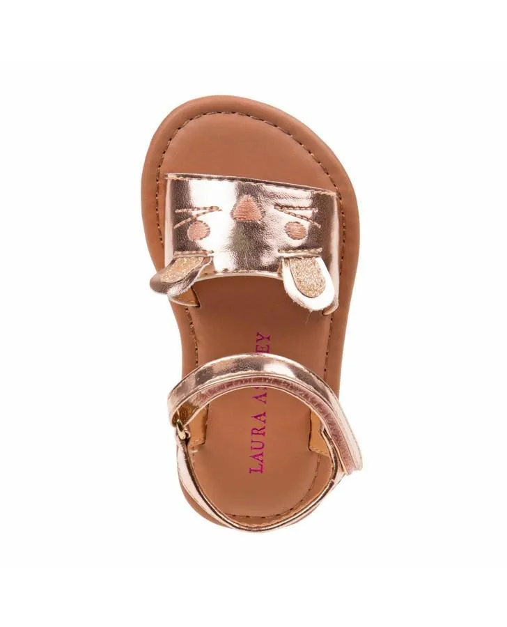 Baby Mouse Champagne Sandals for Toddler Girls