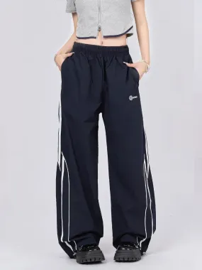 Baggy Vintage Parachute Leg Pants Streetwear Casual Oversize Hip Hop Pants