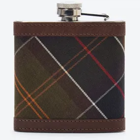 Barbour Hip Flask - Dark Brown