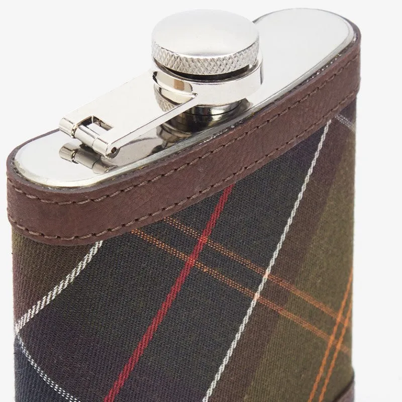 Barbour Hip Flask - Dark Brown