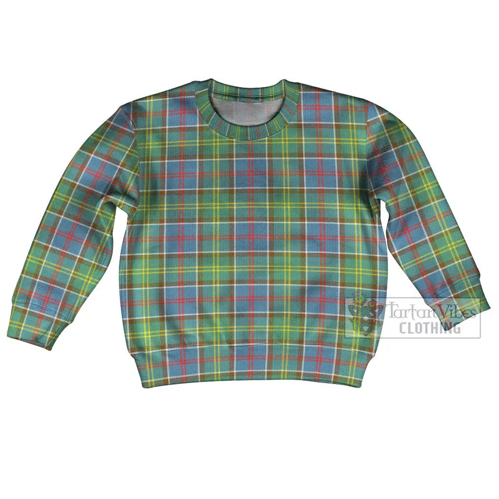 Barr Tartan Kid Ugly Sweater